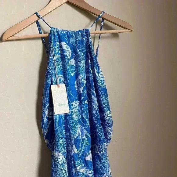 Maaji Floral Print Cover Up Jumpsuit Size Medium - Picture 13 of 16